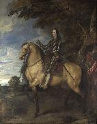 Anthony Van Dyck Equestrian Portrait of Charles I oil painting reproduction